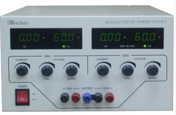 SMTECHNO SDP60-3DT 2CH DC Power Supply 선명테크노 파워서플라이