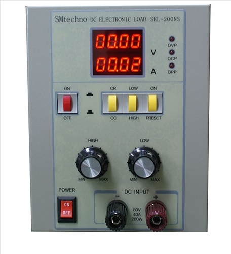SMTECHNO SEL-200NS Electronic Load 선명테크노 전자로드 