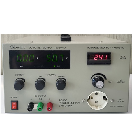 SMTECHNO SAD-2450A AC+DC Power Supply 선명테크노 