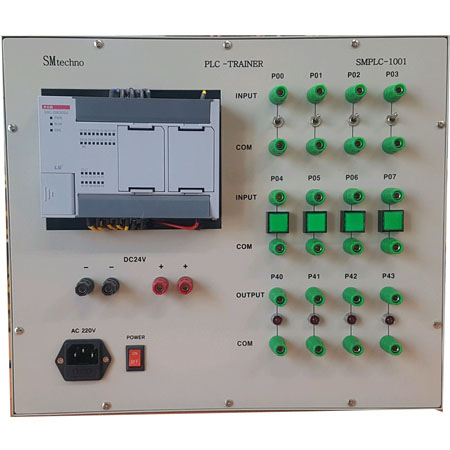 SMTECHNO SMPLC1001 PLC Trainer 데모장 선명테크노